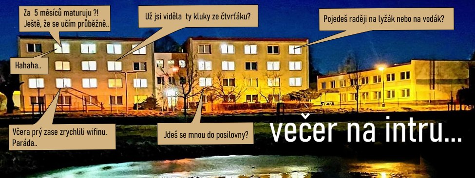 Večer na intru